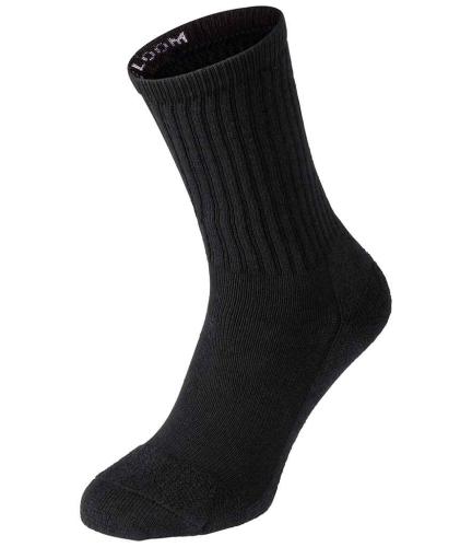 Fruit of the Loom 3 Pack Work Gear Socks - BLK - M